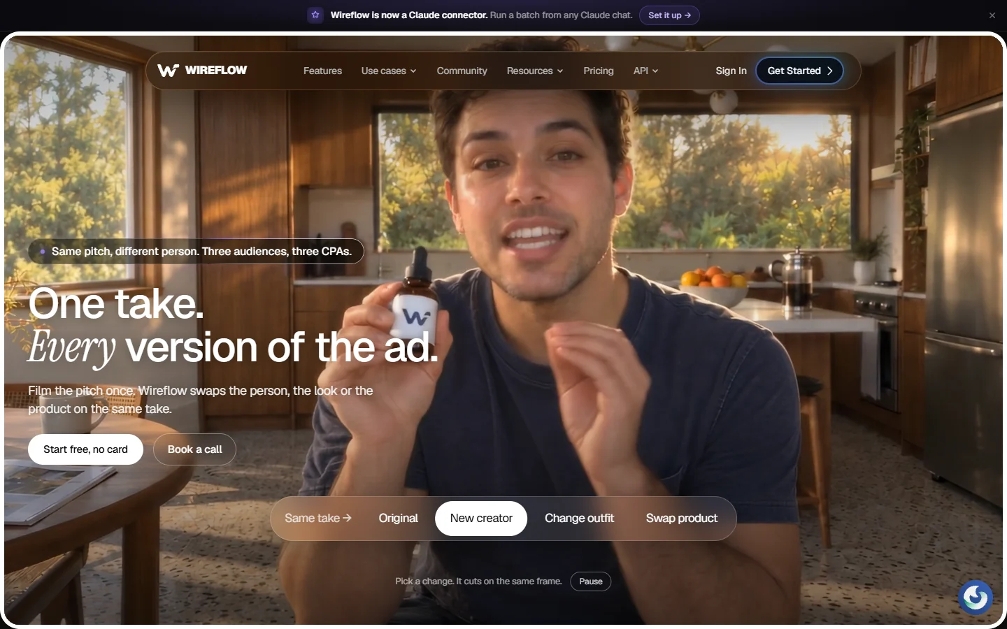 Homepage of the node-based canvas platform ranked second in this list
